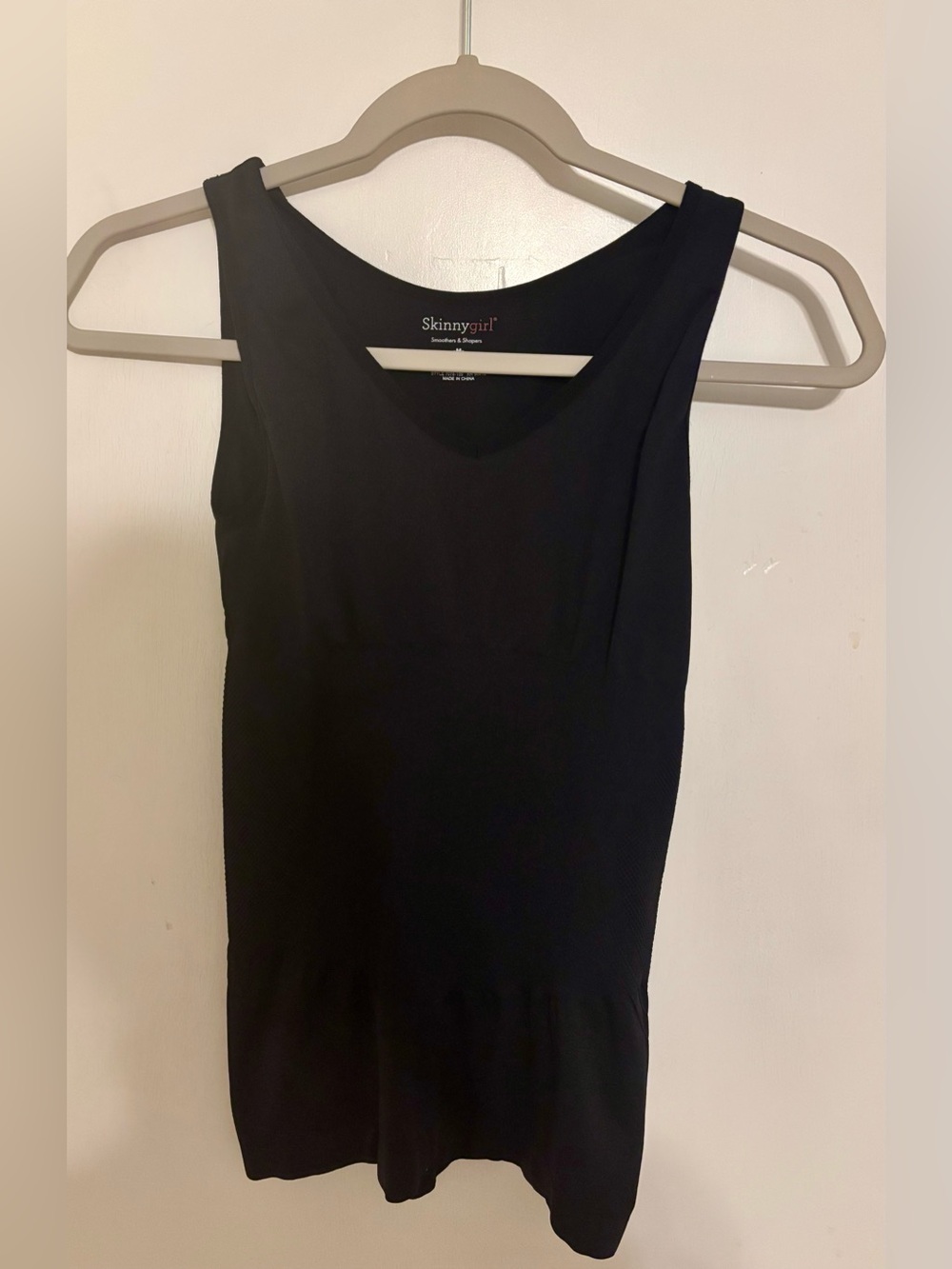 Skinnygirl - Women’s Size M - Black Seamless Shapewear Tank